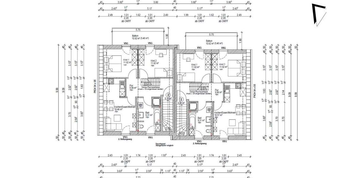Etagenwohnung Apen / Augustfehn Augustfehn - 4 Zimmer, 82 m&sup2;, 1.150&euro; | Angebot:27313567