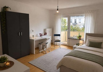 Wohnung Frankfurt am Main - Nordend Nordend - 1 Zimmer, 27 m&sup2;, 1.200&euro; | Angebot:27191891
