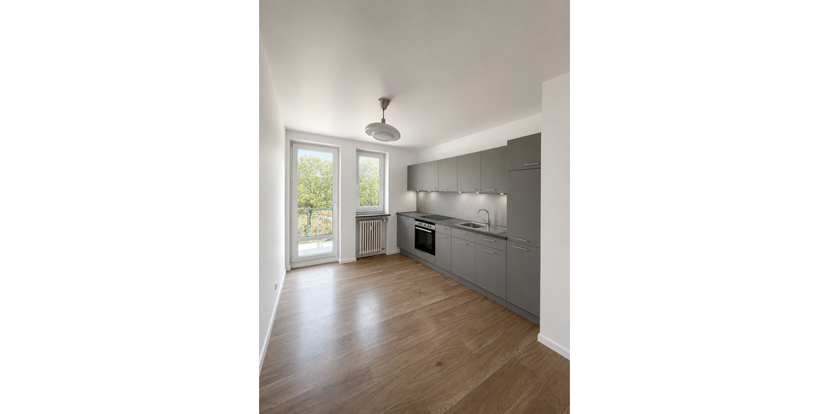 Etagenwohnung Regensburg-Burgweinting Burgweinting - 5 Zimmer, 102 m&sup2;, 1.267&euro; | Angebot:27253725