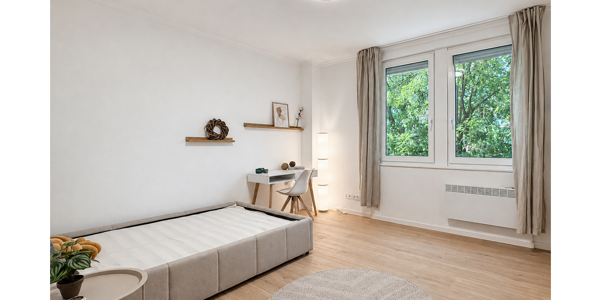 Etagenwohnung Ludwigsburg - 1 Zimmer, 18 m&sup2;, 490&euro; | Angebot:27306288