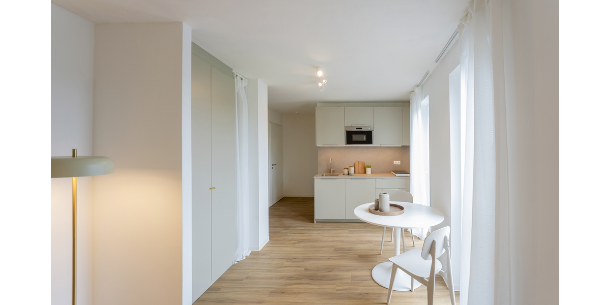 Etagenwohnung Aachen Aachen-Mitte - 1 Zimmer, 43 m&sup2;, 1.070&euro; | Angebot:27249994